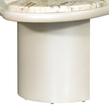 Sirene Creamy Pearl Cocktail Table from Michael Amini - Luna Furniture
