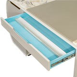 Sirene Creamy Pearl Desk from Michael Amini - Luna Furniture
