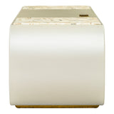 Sirene Creamy Pearl Desk from Michael Amini - Luna Furniture