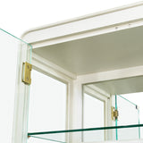 Sirene Creamy Pearl Display Cabinet from Michael Amini - Luna Furniture