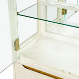 Sirene Creamy Pearl Display Cabinet from Michael Amini - Luna Furniture