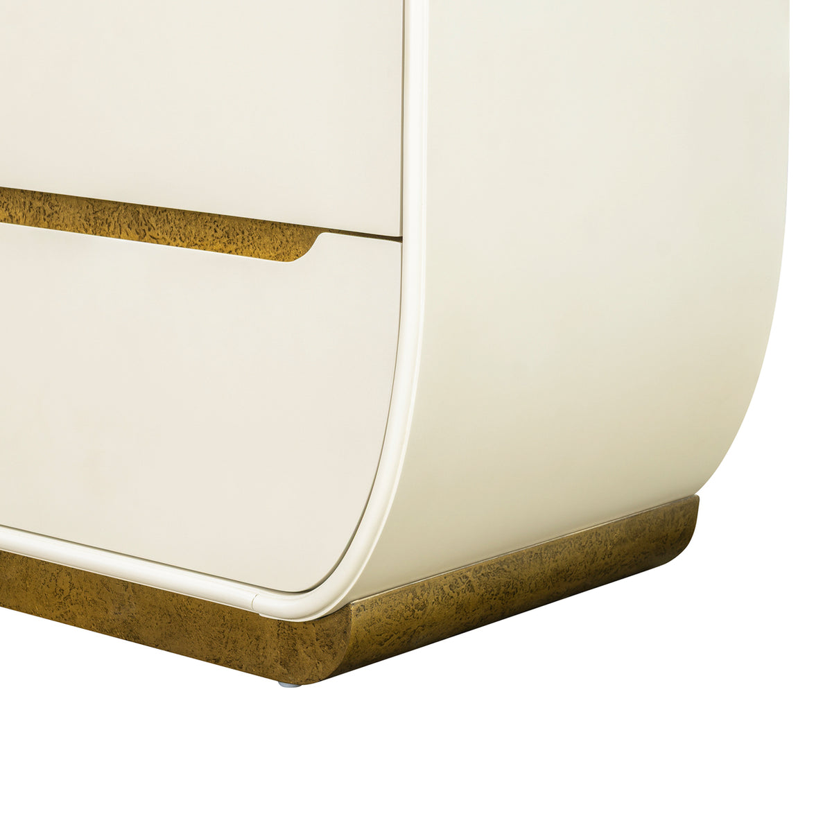 Sirene Creamy Pearl Display Cabinet from Michael Amini - Luna Furniture