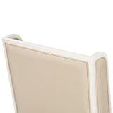 Sirene Creamy Pearl Swivel Desk Chair from Michael Amini - Luna Furniture