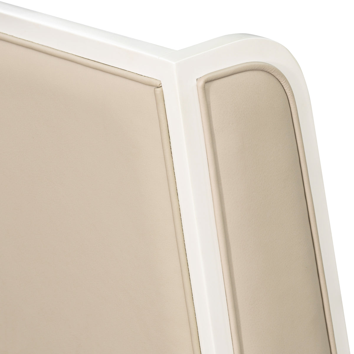 Sirene Creamy Pearl Swivel Desk Chair from Michael Amini - Luna Furniture
