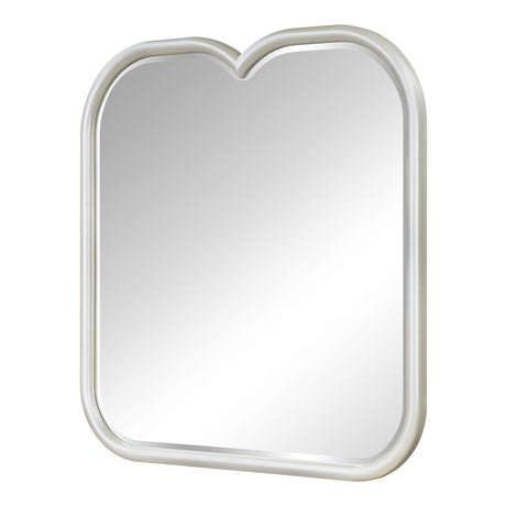 Sirene Creamy Pearl Wall Mirror from Michael Amini - Luna Furniture