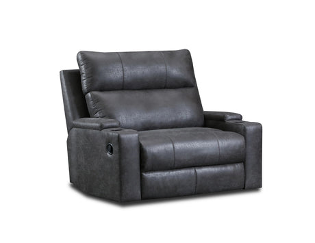 Sullivan Gray Oversized Recliner from Happy Homes - Luna Furniture