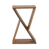 Lily Natural Geometric Accent Table from Coaster - Luna Furniture