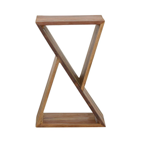 Lily Natural Geometric Accent Table from Coaster - Luna Furniture
