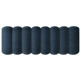 Summer Navy Upholstered Channel Accent Bench from Coaster - Luna Furniture