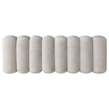 Summer Chenille Upholstered Channel Accent Bench Beige from Coaster - Luna Furniture