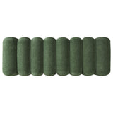 Summer Green Chenille Upholstered Channel Accent Bench from Coaster - Luna Furniture