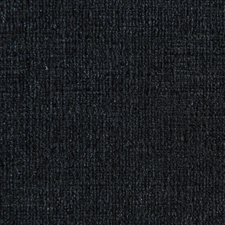 Summer Black Chenille Upholstered Channel Accent Bench from Coaster - Luna Furniture