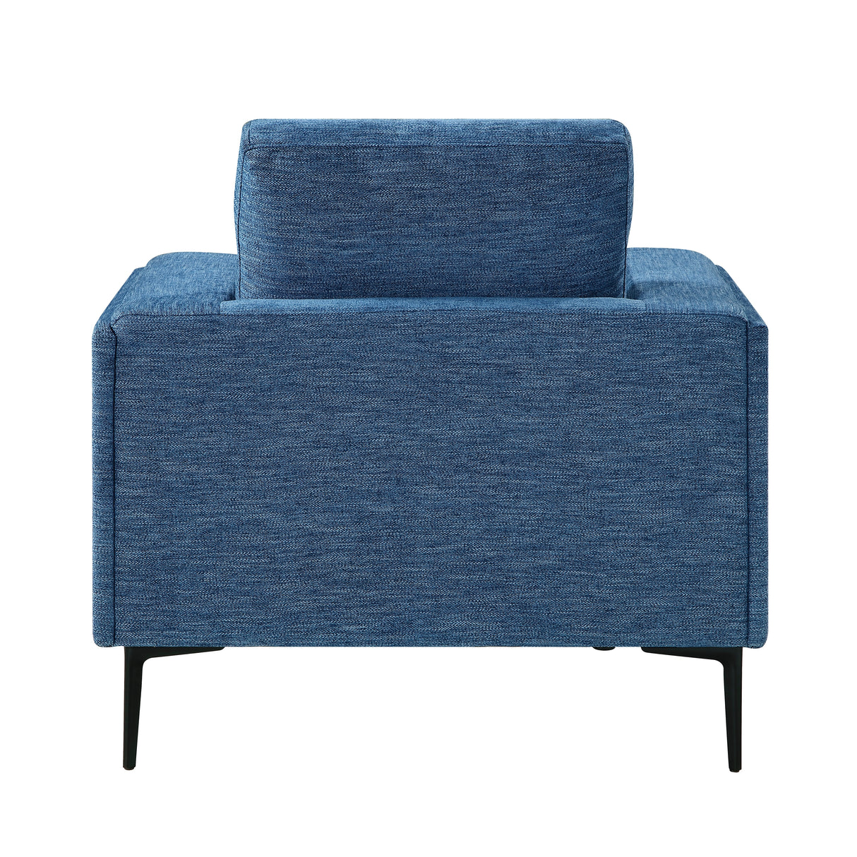 Stride Blue Chenille Chair
