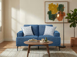 9124BUE-2 Love Seat from Homelegance - Luna Furniture