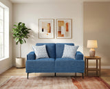 9124BUE-2 Love Seat from Homelegance - Luna Furniture