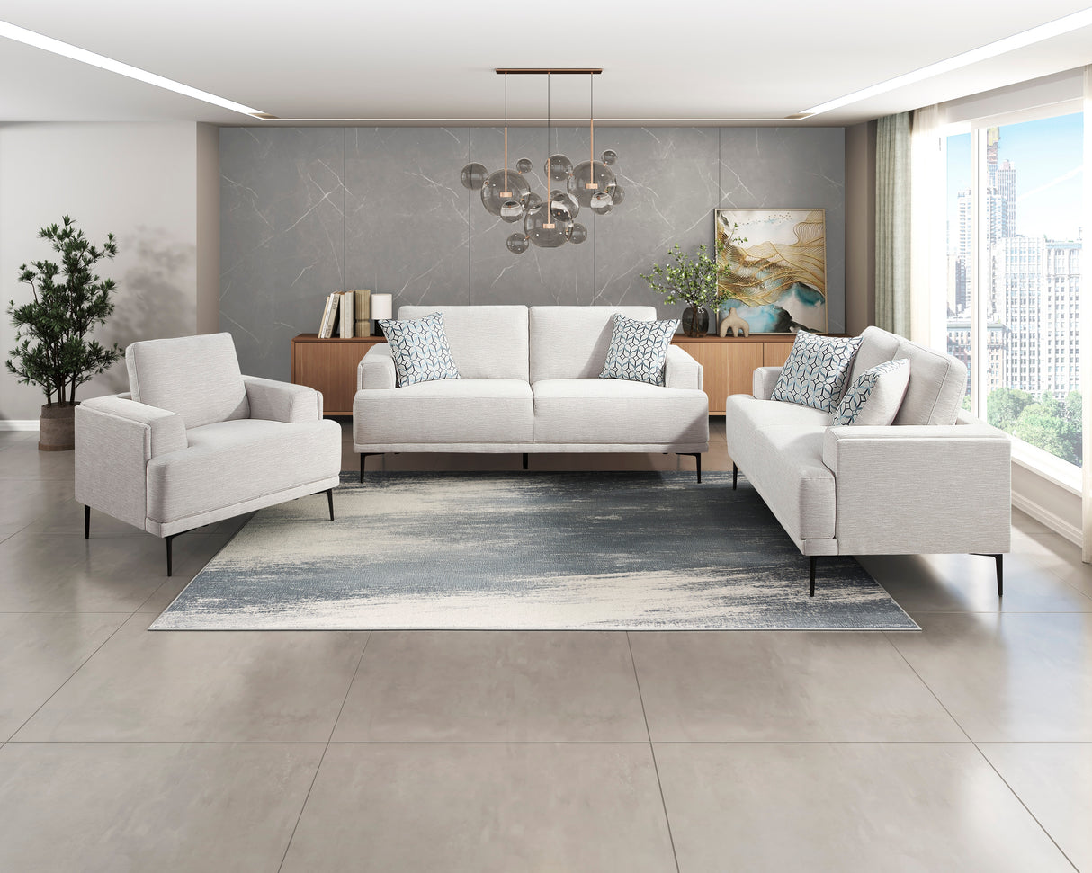 Stride Taupe Chenille Sofa