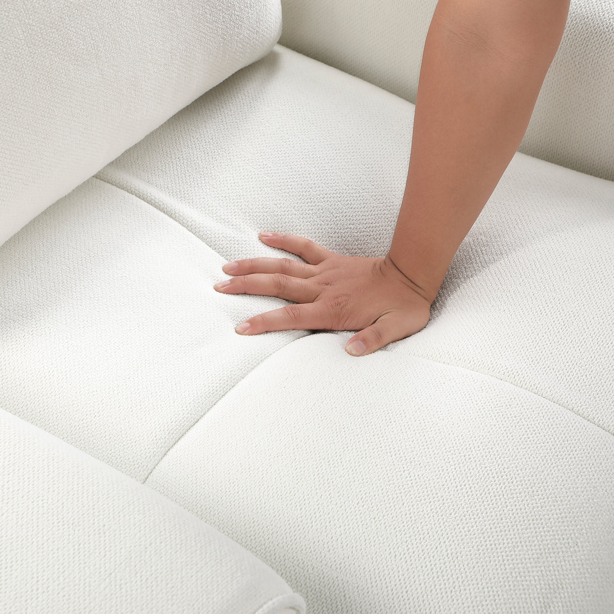 Brera Beige Loveseat from Homelegance - Luna Furniture