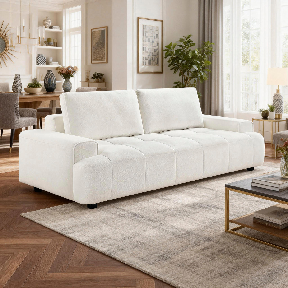Brera Beige Sofa from Homelegance - Luna Furniture