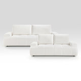 Brera Beige 2-Piece Living Room Set from Homelegance - Luna Furniture