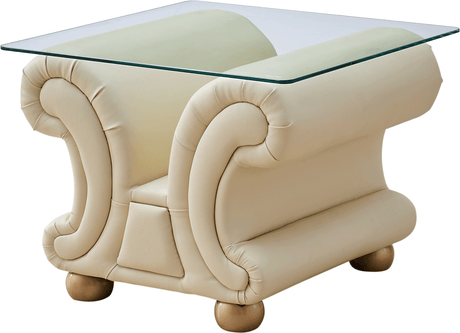Apolo Ivory End Table from ESF Furniture - Luna Furniture