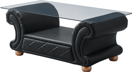 Apolo Black Coffee Table from ESF Furniture - Luna Furniture