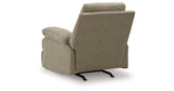 Side-Swipe Mocha Recliner from Ashley Furniture - Luna Furniture