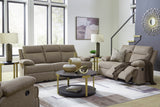 Side-Swipe Mocha Reclining Living Room Set
