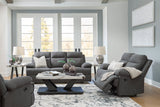 Side-Swipe Mocha Reclining Sofa, Loveseat and Recliner from Ashley - Luna Furniture
