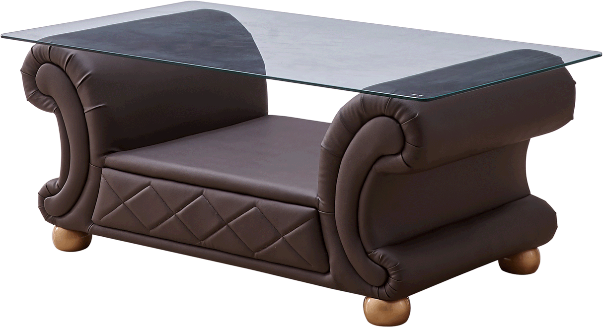 Apolo Brown Coffee Table from ESF Furniture - Luna Furniture
