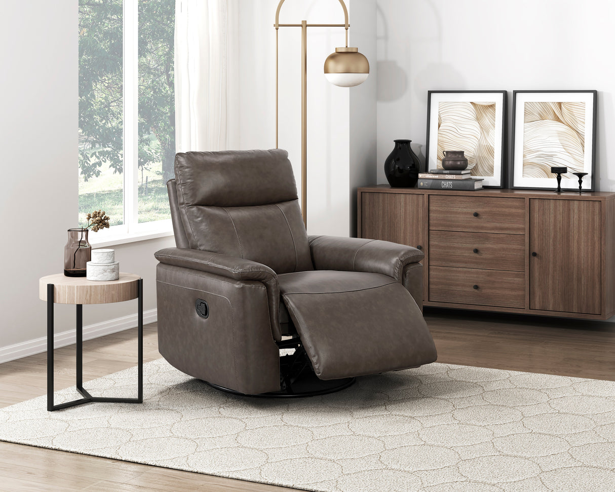 9144DB-1 Swivel Glider Reclining Chair from Homelegance - Luna Furniture