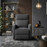 Hadley Taupe Swivel Glider Reclining Chair