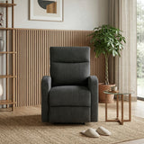 Hadley Taupe Swivel Glider Reclining Chair