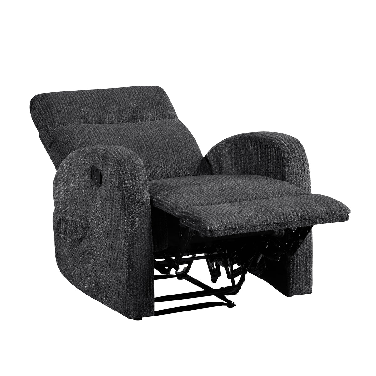 Hadley Taupe Swivel Glider Reclining Chair