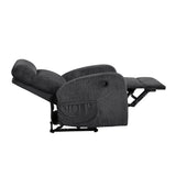Hadley Taupe Swivel Glider Reclining Chair