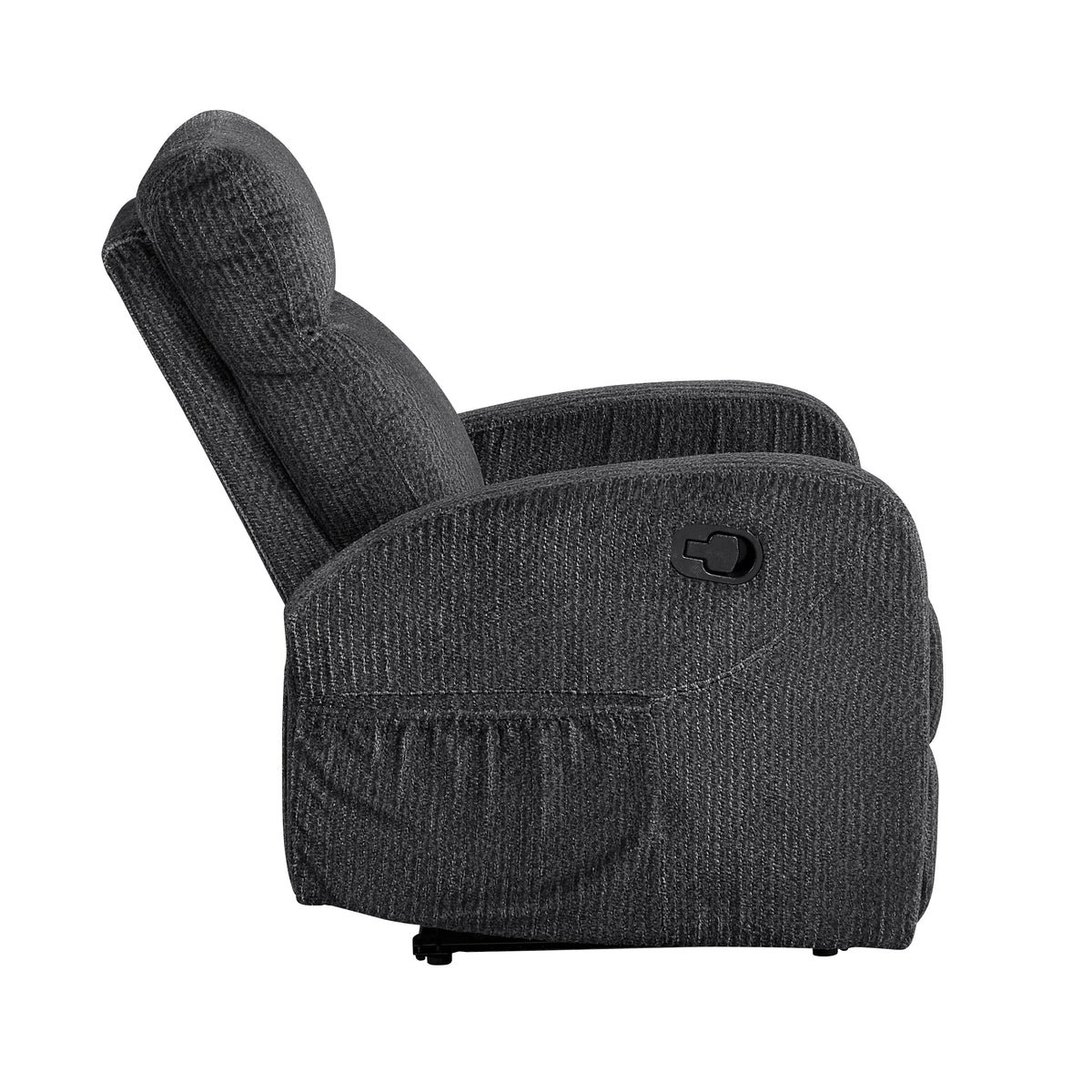 Hadley Taupe Swivel Glider Reclining Chair