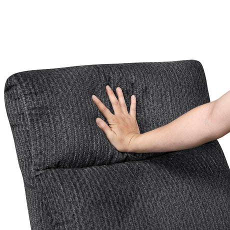 Allen Dark Gray Double Reclining Sofa from Homelegance - Luna Furniture