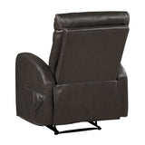 Allen Espresso Reclining Chair from Homelegance - Luna Furniture