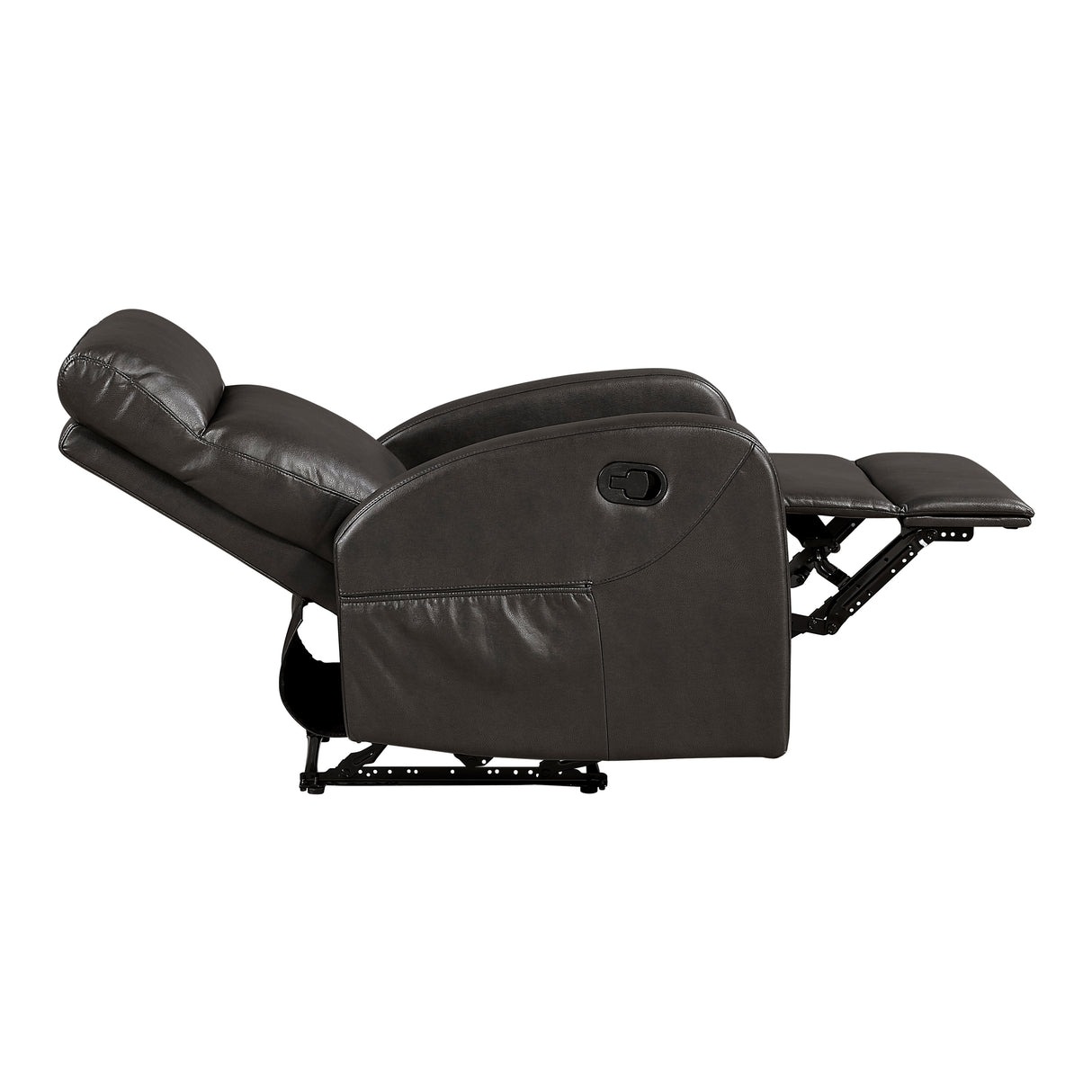 Allen Espresso Reclining Chair from Homelegance - Luna Furniture