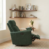 9148GRN-1SW Swivel Glider Reclining Chair from Homelegance - Luna Furniture