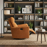 9148RNG-1SW Swivel Glider Reclining Chair from Homelegance - Luna Furniture