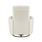 9148BEG-1SW Swivel Glider Reclining Chair from Homelegance - Luna Furniture