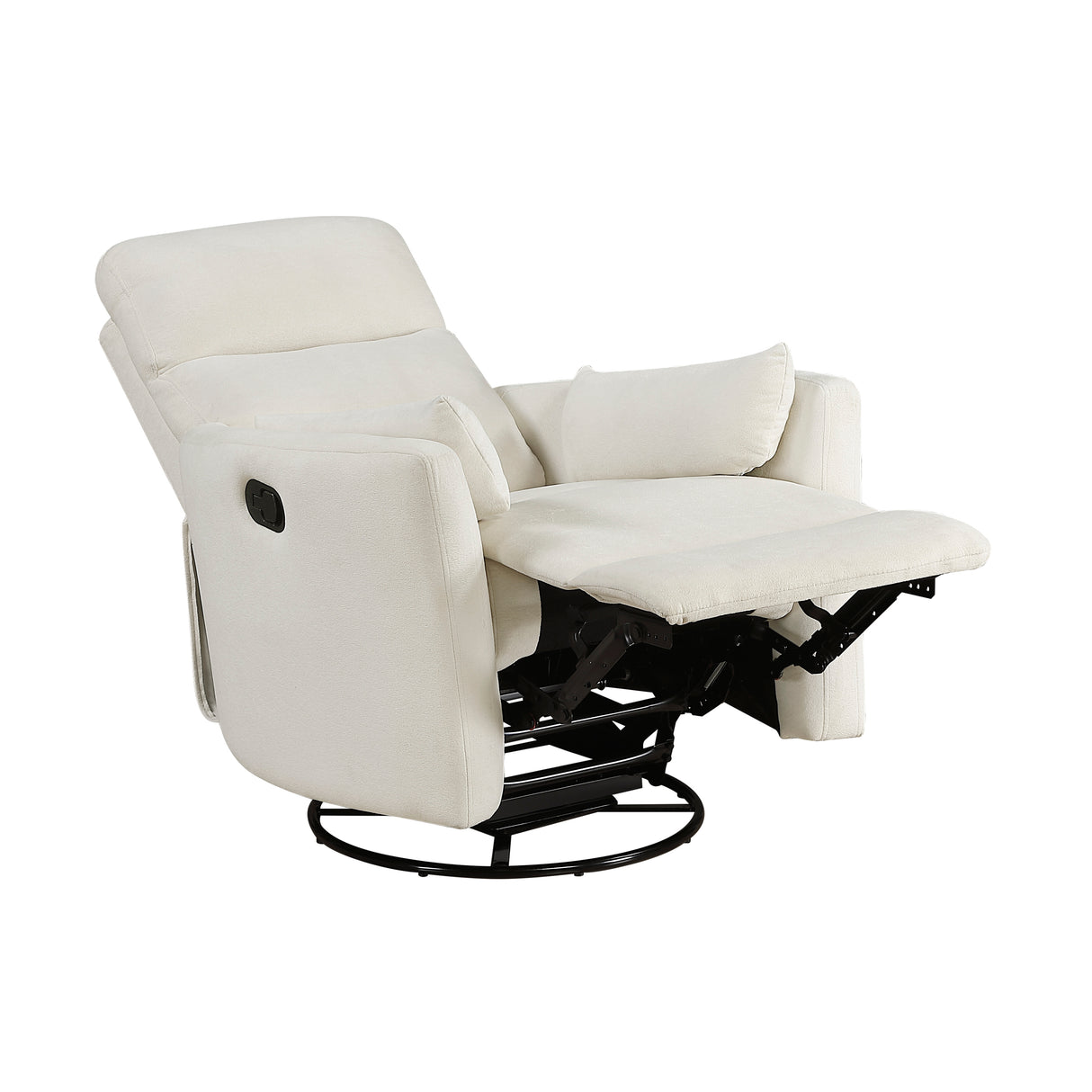9148BEG-1SW Swivel Glider Reclining Chair from Homelegance - Luna Furniture