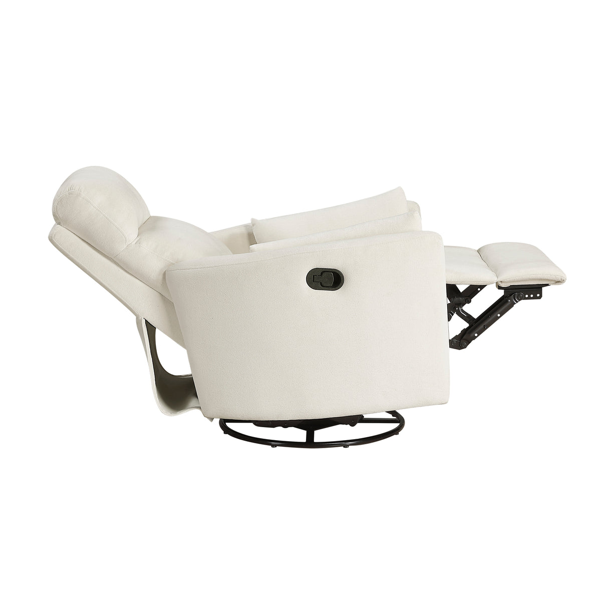 9148BEG-1SW Swivel Glider Reclining Chair from Homelegance - Luna Furniture