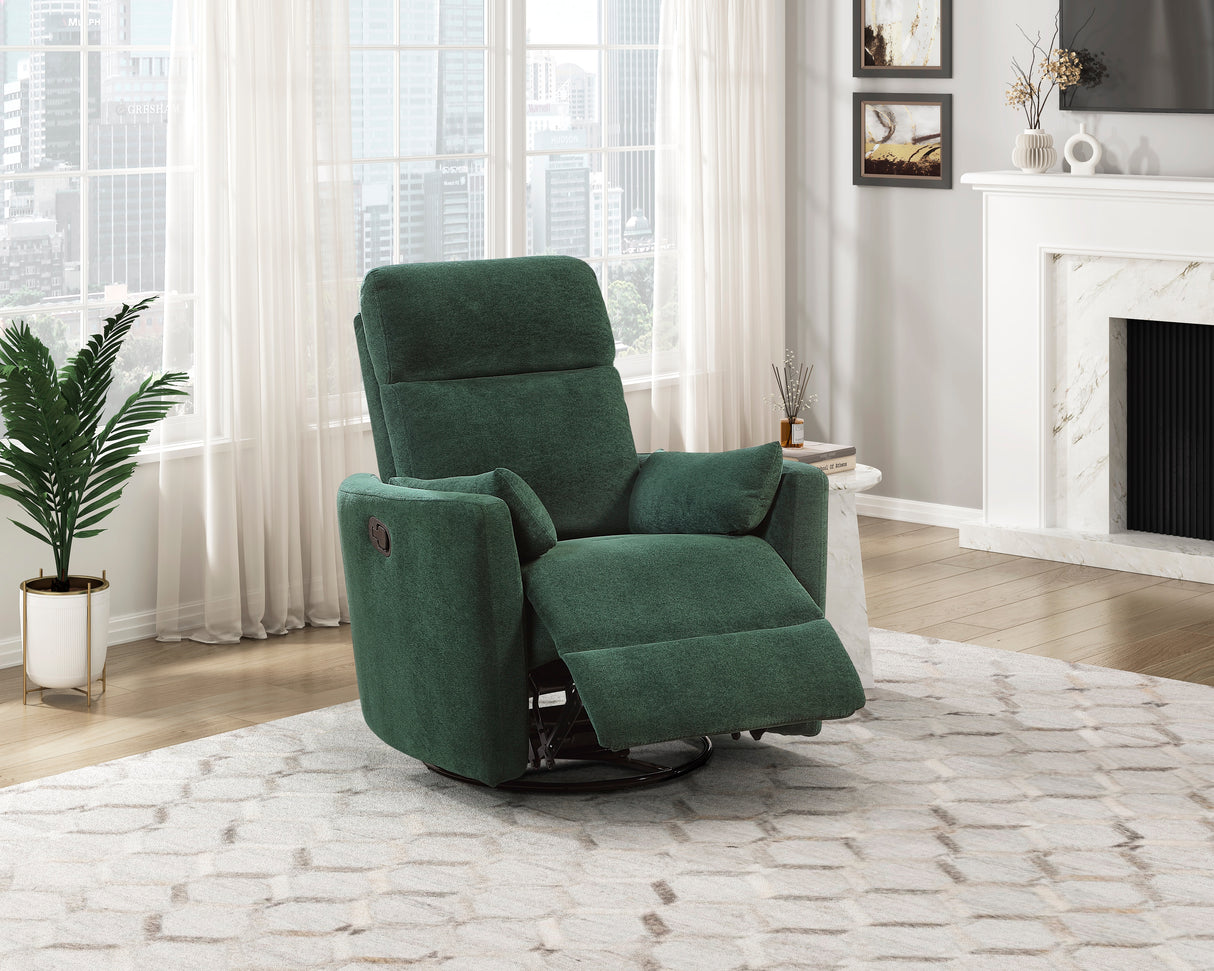 9148GRN-1SW Swivel Glider Reclining Chair from Homelegance - Luna Furniture
