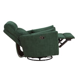 9148GRN-1SW Swivel Glider Reclining Chair from Homelegance - Luna Furniture