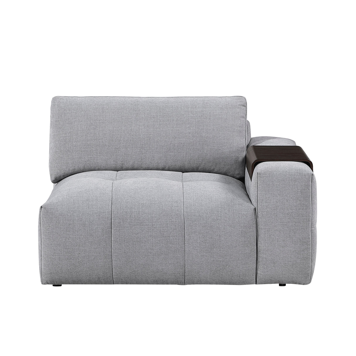 Tidal Gray 6-Piece Modular Sectional with Two Ottomans from Homelegance - Luna Furniture
