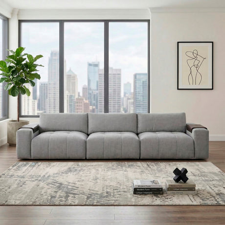 Tidal Gray Sofa from Homelegance - Luna Furniture