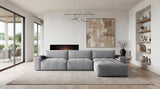 Tidal Gray 5-Piece Modular Sectional from Homelegance - Luna Furniture