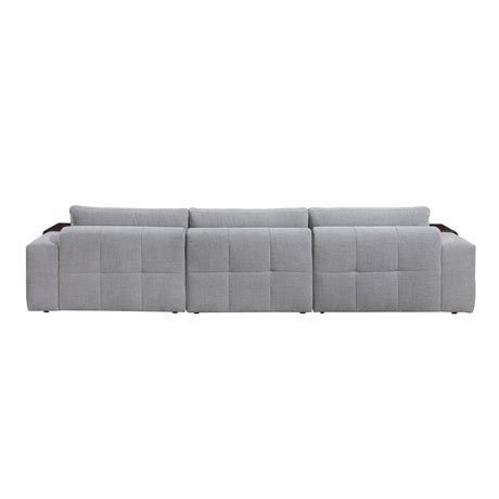 Tidal Gray 5-Piece Modular Sectional from Homelegance - Luna Furniture