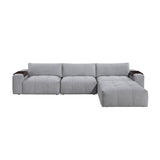 Tidal Gray 5-Piece Modular Sectional from Homelegance - Luna Furniture